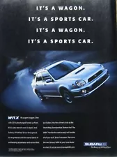 2001 Subaru WRX Sport Wagon Ad