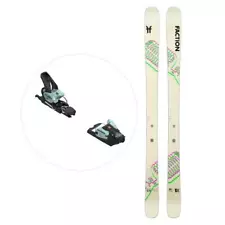 Faction Prodigy 1X Skis + Salomon Strive 12 GW Bindings Bleached 2024