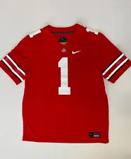 Nike Ohio State Buckeyes Red Football Jersey AO9904-657 Men's Size Large