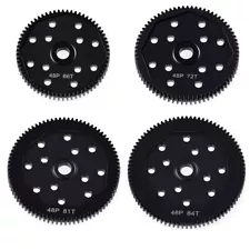 Hot Racing Associated DR10 B4 B5 T4 T5 87T Steel Spur Gear 48P 66T 72T 81T 84T