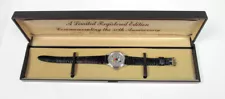 Vintage Limited Registered Edition 50th Anniversary Mickey Mouse Wrist Watch 8"