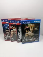 Yakuza PS4 4 Game Bundle Yakuza Kiwami 1 and 2, Yakuza 0 and Yakuza 6 Brand New