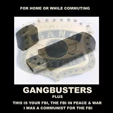 GANGBUSTERS PLUS 3 MORE FBI OLD TIME RADIO SERIES. 654 SHOWS ON USB FLASH DRIVE!