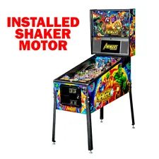 Stern Avengers Infinity Quest Pro Pinball Machine with Installed Shaker Motor