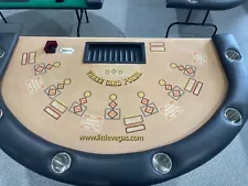 3 Card Poker Table With Folding Legs (FREE SHIPPING)#1