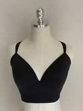 Athleta Embrace Bra D-DD - Black - Size M