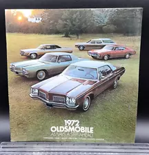 1972 Oldsmobile Toronado 98 88 Cutlass Wagons Sales Showroom Brochure 48pgs