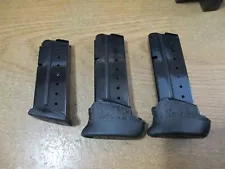 Three Walther PPS M2 9MM 6 & 8 Round Magazine's OEM