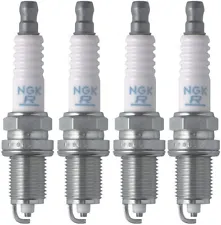 NGK 4 Pack of Genuine OEM Replacement Spark Plugs, ZFR5F-4PK