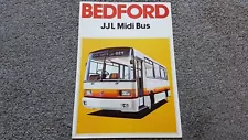 BEDFORD JJL MIDI BUS SALES BROCHURE 1976