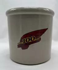 Red Wing 2005 Advertising Crock Red Wing Shoes 100th Anniversary 1905-2005 New