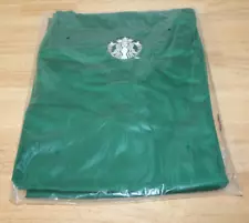 Starbucks Coffee Official Barista Green Apron, Logo, 2 Pockets, Ties in back