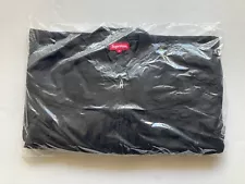 Supreme Thrasher Poplin Crew Jacket Black Size Medium SS17 New *Original Seal