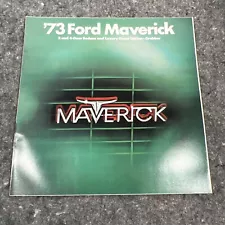 1973 Ford Maverick Vintage Sales Brochure Catalog