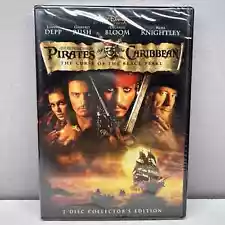 Sale!!-Pirates of the Caribbean: The Curse of the Black Pearl DVD 2003 New.