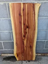 Cedar slab (thick slab) (Live Edge) Table, Bench NICE.