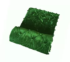 Emerald Green Velvet King Quilt For Sale Throws And Blanket Mothers Day Gift