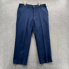 Workrite Pants 36x29 Blue Flame Resistant Nomex Work Utility Standard NFPA Mens.