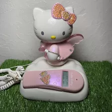 SANRIO Hello Kitty Phone Landline Caller Id Telephone Pink Fairy KT2010