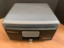 SentrySafe Fireproof Safe Box with Key Lock, Chest Safe for Home