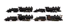 4 AMERICAN FLYER HO 0-6-0 STEAM LOCOMOTIVES FOR PARTS - 3 #155, 1 #31031