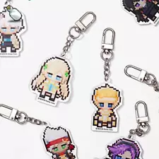 MapleStory ALL Characters Pixel Art Acrylic Keychain NEXON Official MD, Limited