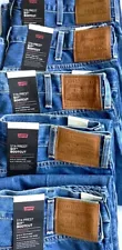 Levi's Men's 517 0237 PREMIUM STA-PREST BOOTCUT 31x32 Blue Non-Stretch NWT $98