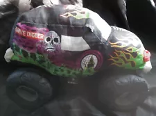 Monster Jam Grave Digger 13" Stuffed Plush Toy Truck *READ* Feld Motor Sports