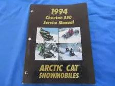 1994 Arctic Cat Snowmobile Cheetah 550 Service Manual 2255-002 SM30