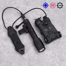 Tactical NGAL Red Green IR Laser Aim Sight Metal M340A M640C MLOK Flashlight