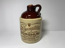 Songster's Pure Kentucky Sorghum miniature jug Millerstown Ky Grayson County