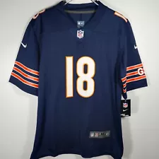 Chicago Bears Caleb Williams#18 Sewn Football Jersey Adults Sweatshirt S-4XL New