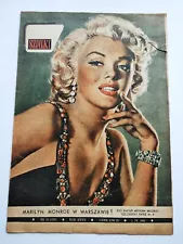 1961 Marilyn Monroe Magazine Szpilki Мэрилин Монро