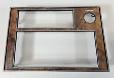 81-88 Oldsmobile Cutlass Supreme 442 Center Dash Woodgrain Radio HVAC Trim Panel (For: 1987 Cutlass Supreme)