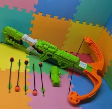 Nerf Zombie Dead Strike Dreadbolt 30” Crossbow BOW ARROW Dart Blaster Gun Scope