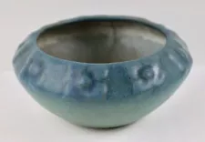 Dated 1920 Van briggle blue bowl vase 6.5"x3"