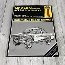 Nissan Datsun Pick-up Pathfinder Automotive Repair Manual 771 Haynes 1980-1988