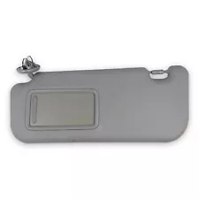 2007-2011 Toyota Yaris Driver Left Side Sun Visor Gray Vinyl (For: 2008 Yaris)