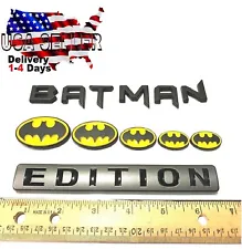 100% BATMAN FAMILY EDITION emblem 3D pickup car letter TRUCK bike SUV logo DECAL