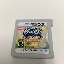 3DS Kirby Triple Deluxe Not For Resale Rare Game Demo Kiosk NOT FULL GAME