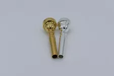 Trumpet Mouthpiece - New - 3C 5C 7C - Gold or Silver - Quick, US-Based Shipping