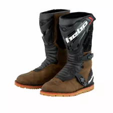 HEBO TRIALS BOOTS TECHNICAL 3.0 MICRO NEW DESIGN FOR 2024 NATURAL LEATHER BROWN