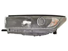 Fits Headlight 2019 Highlander without Smoked Chrome Accent Left Side TO2502285C