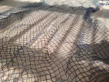 Used Commercial Fishing Net ~ Vintage Fish Netting ~ Old Recycled Reclaimed Star