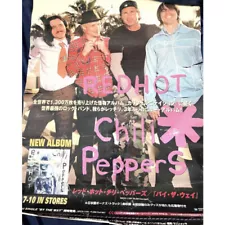 red hot chili peppers not for sale poster very rare