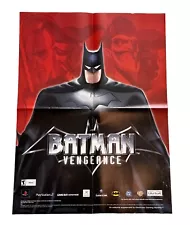 Batman: Vengeance Tony Hawk Strategy Guide 2 Sided Video Game Fold Out Poster