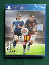 FIFA 16 (Sony PlayStation 4, 2015)--CIB w/Manual, Still in Packaging