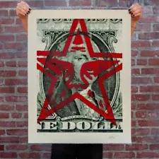 This Is Your God Dollar by Shepard Fairey- SIGNED ð️- 1/100 -LIMITED- PRE SALE✅