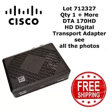 CISCO DTA 170HD Digital Transport Adapter (DTA) Plus More Items 712327