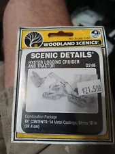 Woodland Scenics D246 HO Scenic Details Hyster Logging Cruiser & Tractor Kit